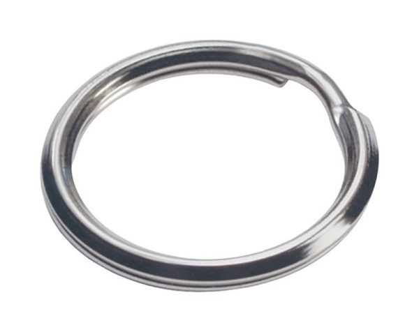 Hillman 2 in. D Tempered Steel Multicolored Split Rings/Cable Rings Key Ring