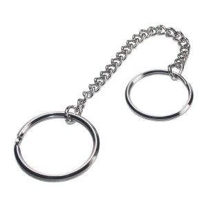 Hillman Metal Silver Belt Hooks/Pocket Chains Key Chain