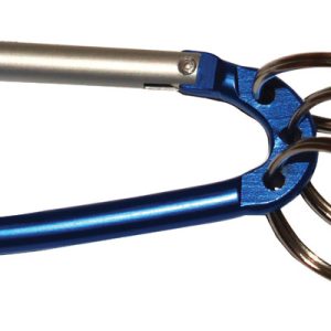 Hillman Aluminum Silver Multi Ring Carabiner