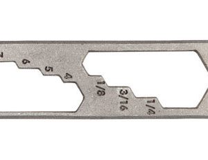 Klecker Knives Stowaway Tools Metric and SAE Wrench 2.62 in. L 1 pc