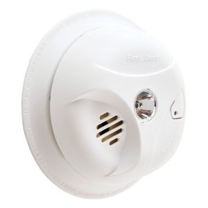 First Alert Battery-Powered Ionization Smoke Detector w/Escape Light