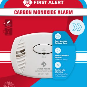 First Alert Battery-Powered Electrochemical Carbon Monoxide Detector