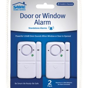 Sabre White Plastic Door or Window Alarm