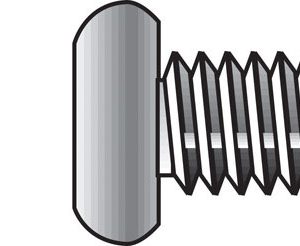 Hillman No. 10-32 X 3/4 in. L Phillips Flat Head Stainless Steel Machine Screws 100 pk