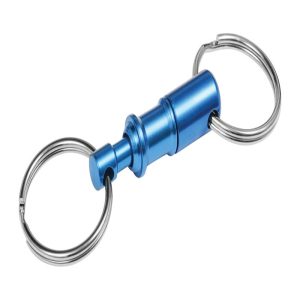 Hillman 1 in. D Metal Assorted Valet Key Ring