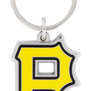 Hillman Pittsburgh Pirates Metal Silver Decorative Key Chain