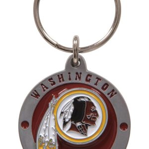 Hillman Washington Redskins Metal Silver Decorative Key Chain