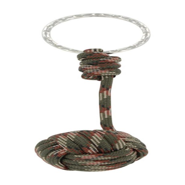 Hillman Nylon Multicolored Paracord Knot Key Chain