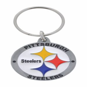 Hillman Pittsburgh Steelers Metal Decorative Key Chain