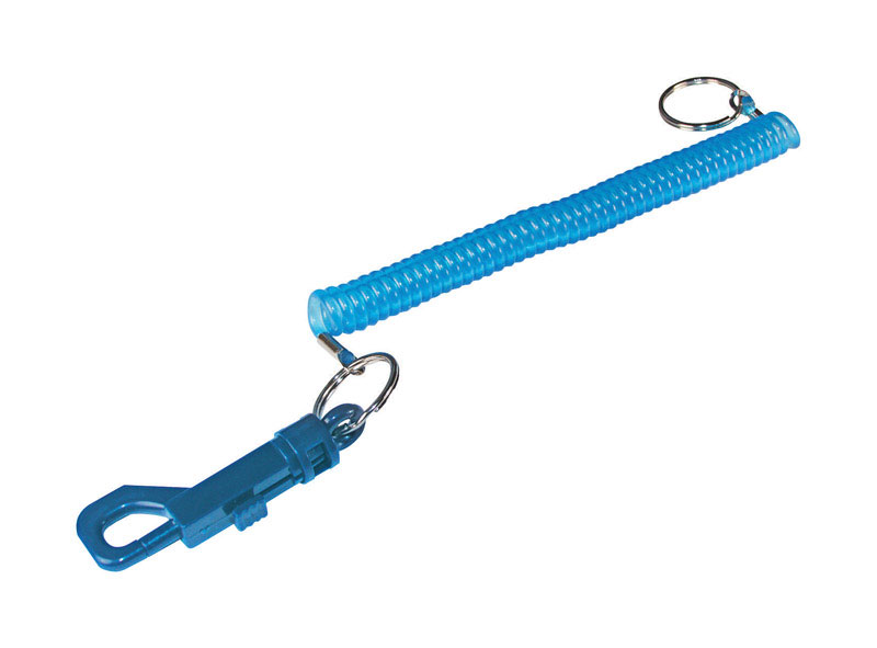 Hillman Plastic Assorted Jogger's Wrist Coil Key Chain Hillman Plastic Assorted Jogger's Wrist Coil Key Chain