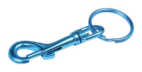 Hillman Metal Assorted Snap Hook Key Ring