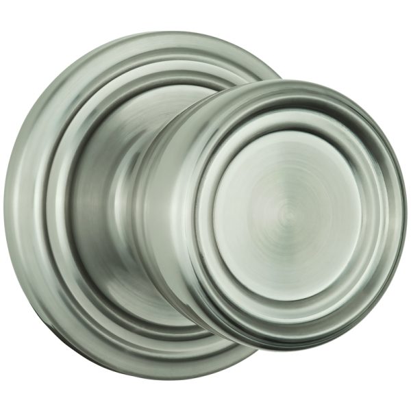 Brinks Push Pull Rotate Barrett Satin Nickel Single Cylinder Lock KW1 1.75 in.