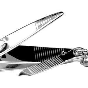 Performance Tool Aluminum Silver Nail Clipper Key Chain