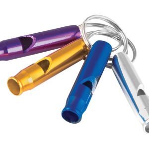 Performance Tool Aluminum Assorted Whistle Key Chain