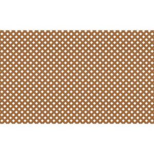 Deckorators 4 ft. W X 8 ft. L Cedar Plastic Privacy Lattice Panel