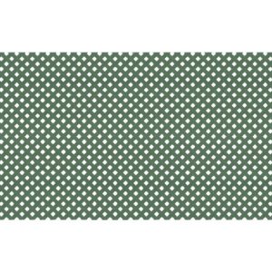 Deckorators 4 ft. W X 8 ft. L Dark Green Plastic Privacy Lattice Panel