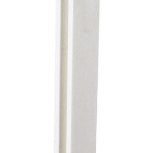 Deckorators 0.74 in. W X 8 ft. L White Plastic Lattice Cap