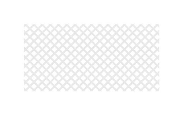 Deckorators 4 ft. W X 8 ft. L White Plastic Lattice Panel