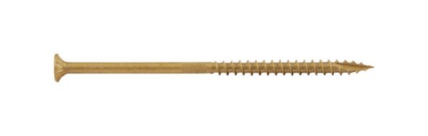 Screw Products No. 10 X 4 in. L Star Bronze Wood Screws 1 lb lb 48 pk