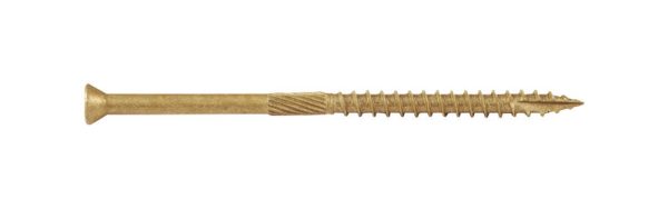 Screw Products No. 9 X 3 in. L Star Bronze Wood Screws 1 lb lb 89 pk