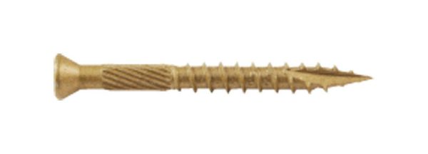 Screw Products No. 9 X 1-5/8 in. L Star Bronze Wood Screws 1 lb lb 165 pk