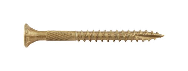 Screw Products No. 9 X 2 in. L Star Bronze Wood Screws 5 lb lb 571 pk