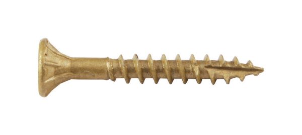Screw Products No. 8 X 1-1/4 in. L Star Bronze Wood Screws 1 lb lb 220 pk