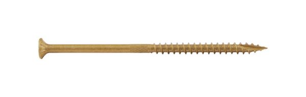 Screw Products No. 10 X 4 in. L Star Bronze Wood Screws 5 lb lb 240 pk