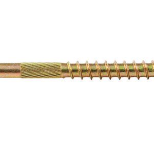Screw Products No. 9 X 2-3/4 in. L Star Yellow Zinc-Plated Wood Screws 5 lb lb 432 pk