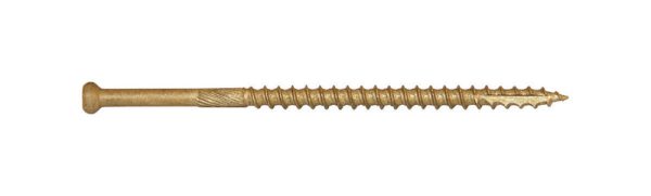 Screw Products No. 7 X 3 in. L Star Bronze Wood Screws 1 lb lb 118 pk