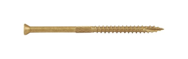 Screw Products No. 9 X 3 in. L Star Bronze Wood Screws 5 lb lb 444 pk