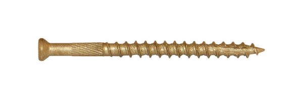 Screw Products No. 7 X 2 in. L Star Bronze Wood Screws 1 lb lb 181 pk
