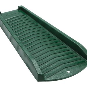 Amerimax 2.5 in. H X 11.5 in. W X 24 in. L Green Vinyl Splash Block