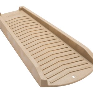 Amerimax 2.5 in. H X 11.5 in. W X 24 in. L Stone Vinyl Splash Block