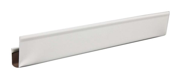Amerimax 1/2 in. W X 12 ft. L Aluminum Fascia Trim White