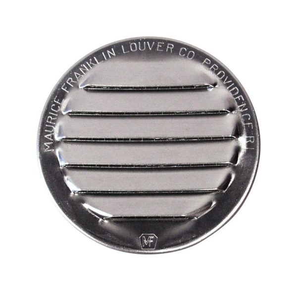 Maurice Franklin Louver 1 in. W X 1 in. L Bright Silver Aluminum Mini Louver