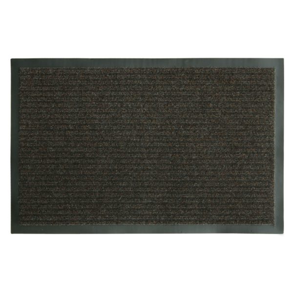 Sports Licensing Solutions 28 in. L X 18 in. W Brown Ribbed Polypropylene Door Mat