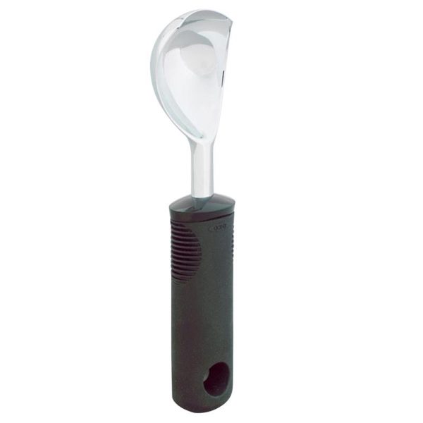 OXO Good Grips Silver/Black Chrome/Plastic Ice Cream Scoop