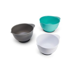 KitchenAid Plastic Assorted Mixing Bowl Set 3 pc