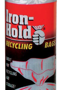 Iron-Hold 33 gal Kitchen Trash Bags Twist Tie 15 pk