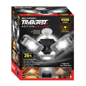 Bell + Howell TriBurst Square E26 (Medium) LED Bulb White 300 Watt Equivalence 1 pk