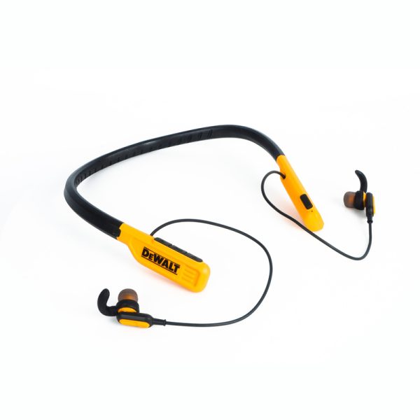 DeWalt Jobsite Pro Wireless Bluetooth Behind-the-Neck Headphones 1 pk