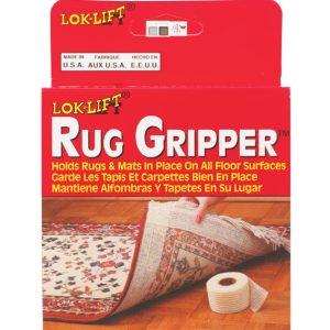 Lok-Lift 2.5 in. W X 25 ft. L Reversible Scrim Indoor Rug Gripper