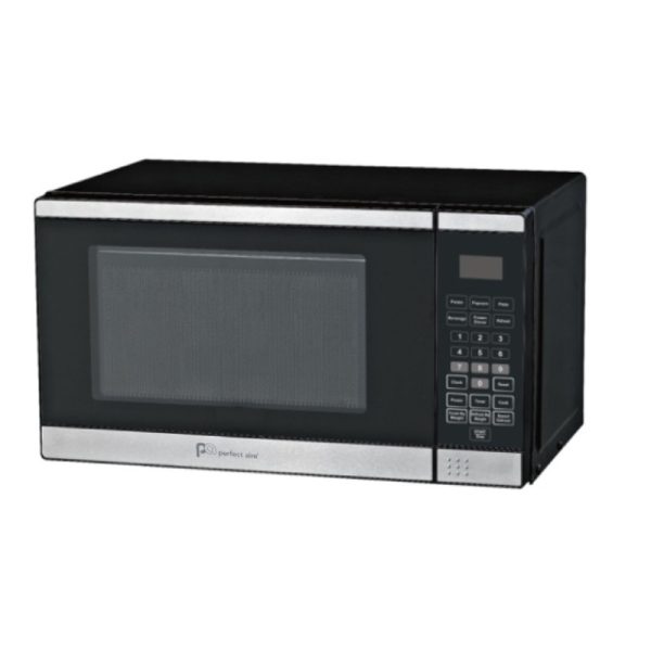 Perfect Aire 1.1 cu ft Black Microwave 1000 W