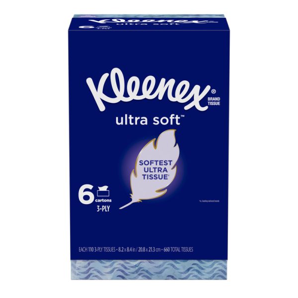 Kleenex Ultra Soft 110 ct Facial Tissue