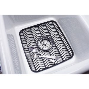 Rubbermaid Black Plastic Sink Protector