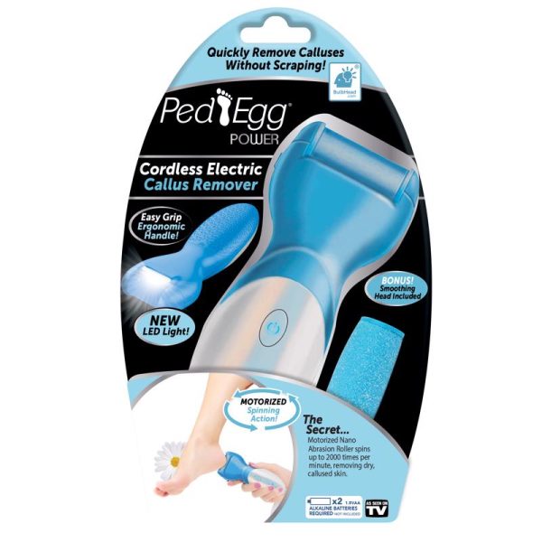 Bulbhead PedEgg Power Callus Remover 1 pk