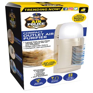 Bulbhead Air Police Compact Outlet Air Purifier Plastic 1 pk