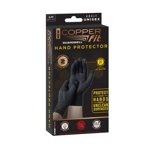 Copper Fit Guardwell Hand Protection Anti-microbial Gloves 1 pair