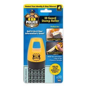 Bulbhead ASOTV ID Theft Prevention Stamp Roller Plastic 1 pc